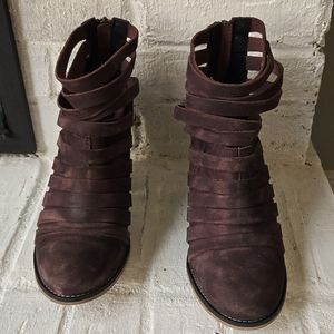 Free People Strappy Boots, size 37 Eur.
